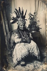 Native American Tintype Limited Edition Museum Series C008RP