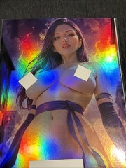 Psylocke Cosplay Bangers Comics Virgin FOIL Var Ltd 10 Extremely RARE LAST 1 😮