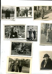 36 old photos women with fur 1930s, 1940s, various measurements