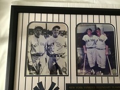 New York Yankees Legendary Teammates Framed Picture Photo Collage Ruth Jeter
