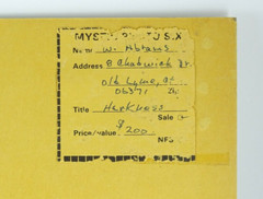 Black And White Photograph Titled «Harkness» Signed W. Abrams