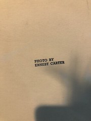 2 RARE SIGNED ORIGINAL Black & White PHOTOs BY ERNEST CARTER