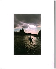 Mounted Photograph A Night in Venice 4×6″ Mounted to 8×10″