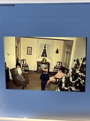 Lot Of 34 Family Christmas 1981 Amateur 35mm Color Slides