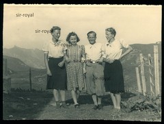 Holiday Biberacher Hut 1943 during bombing in Berlin XL Photo 16x12cm