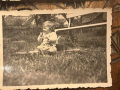 ❤️Bundle 2 Photos 1942 Third Reich Beautiful Snapshot Children Nature Laugh~5×8