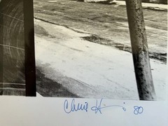 Photo Signed By photographer Cherie Hiser 1980 New York 20×15 Brooke Shields?