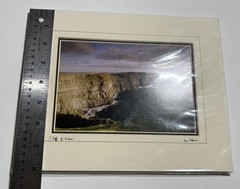 Ireland Art Photograph Prints Signed Matted Doonagore Sean Tomkins Lot Of 2