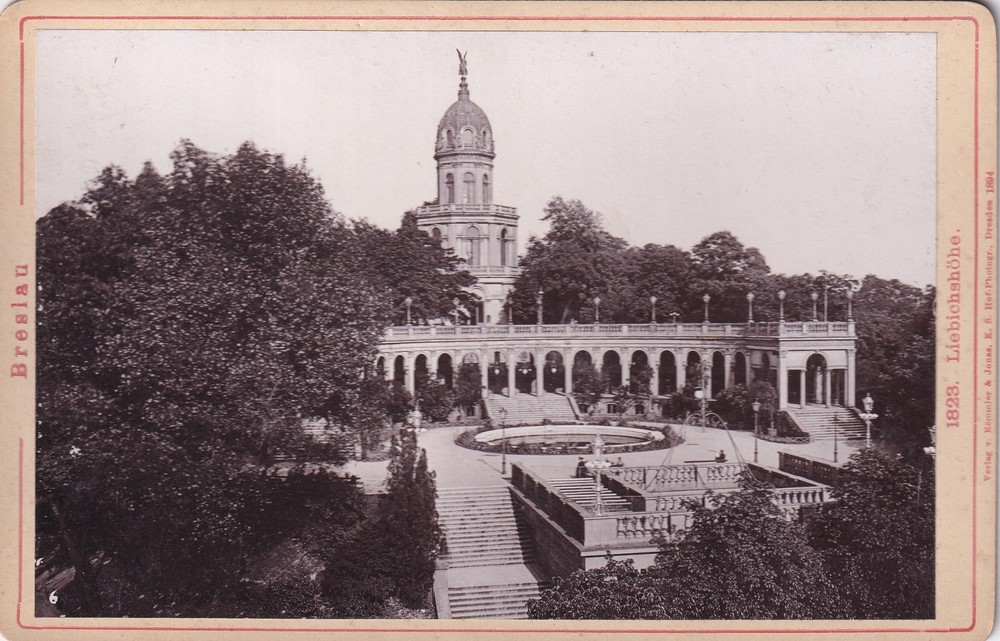 Wroclaw Wroclaw Cabinet Photo Circa 1880 Poland Polska 2509