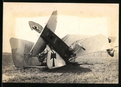 Photography 1.WK, Aircraft the German Air Force After Crash