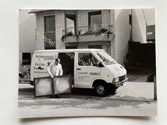 orig. Large Press Photo Sales Photo Car Renault Trafic Transporter 21×16.5cm