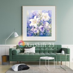 Printable Wall Art Abstract Gold Black Digital Download Home Decor Ai-Flower