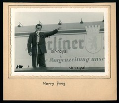 Harry Jung – actor GDR – celebration Berliner Zeitung – 1960s – photo 12x10cm