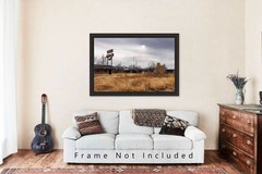 Abandoned Motel Photography Print: Texas Panhandle Route 66 Roadside Photo