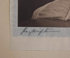Antique Black and White Photograph of a Woman, Shot by Hay Wrightson