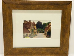 Vintage John Galbo Original Photography Paris France Framed & Signed 13”-11”