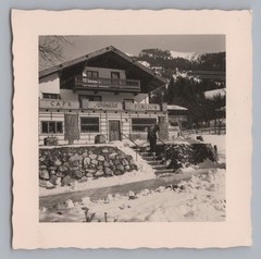 Bayrischzell 1958 – Cafe Pension Schönblick – Old Photo 1950s