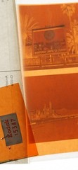 Photo Negative Bundle View Colour Advertising Spain Sign Building House Castle
