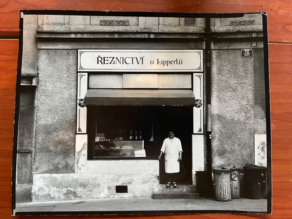 Michael A Smith Photograph 8 x 10 Contact Print Italian shop