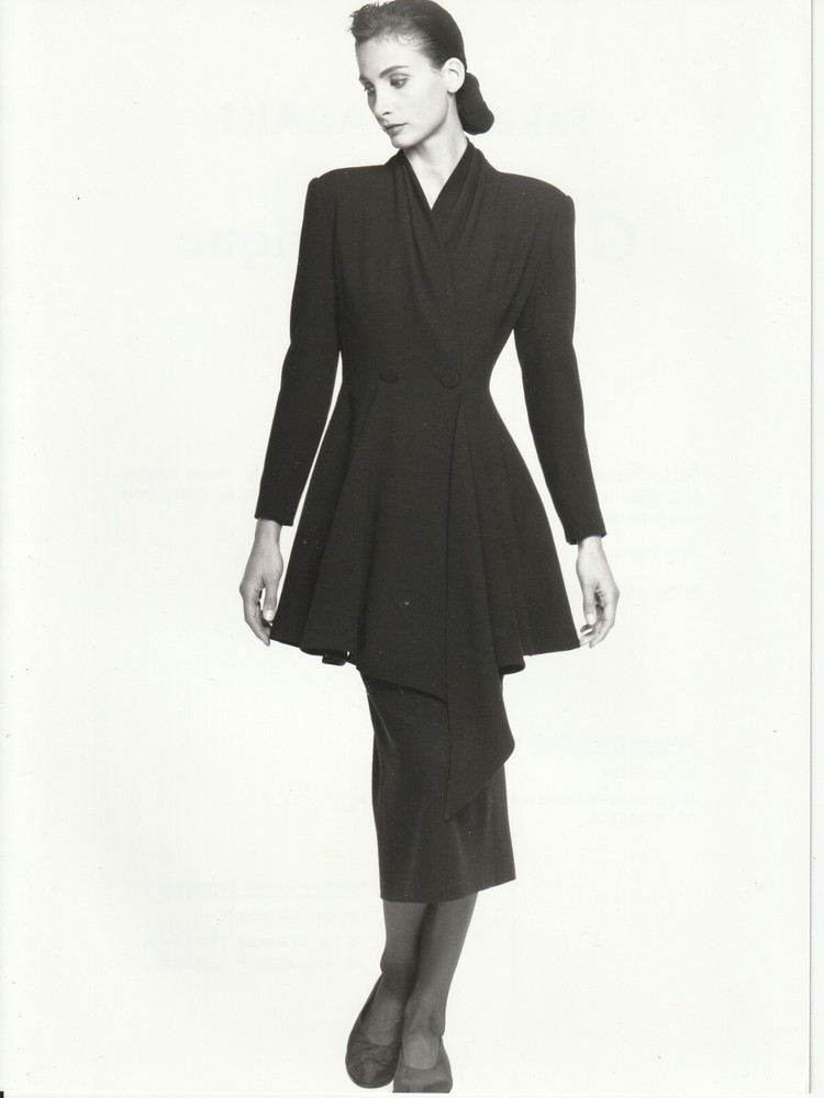 Photo Print Analog Takeshi Sasaki For GRES Boutique Fashion 1990 18X24cm