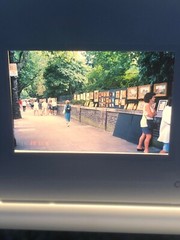 Lot Of 40 Vintage England Costa Rica Family Vacation 35mm Color Slides ct2