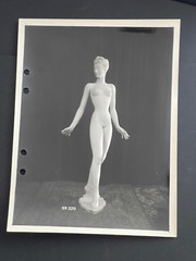 Rare Vintage Original Photo Siegel Stockman Mannequin Female Fetish Curiosa
