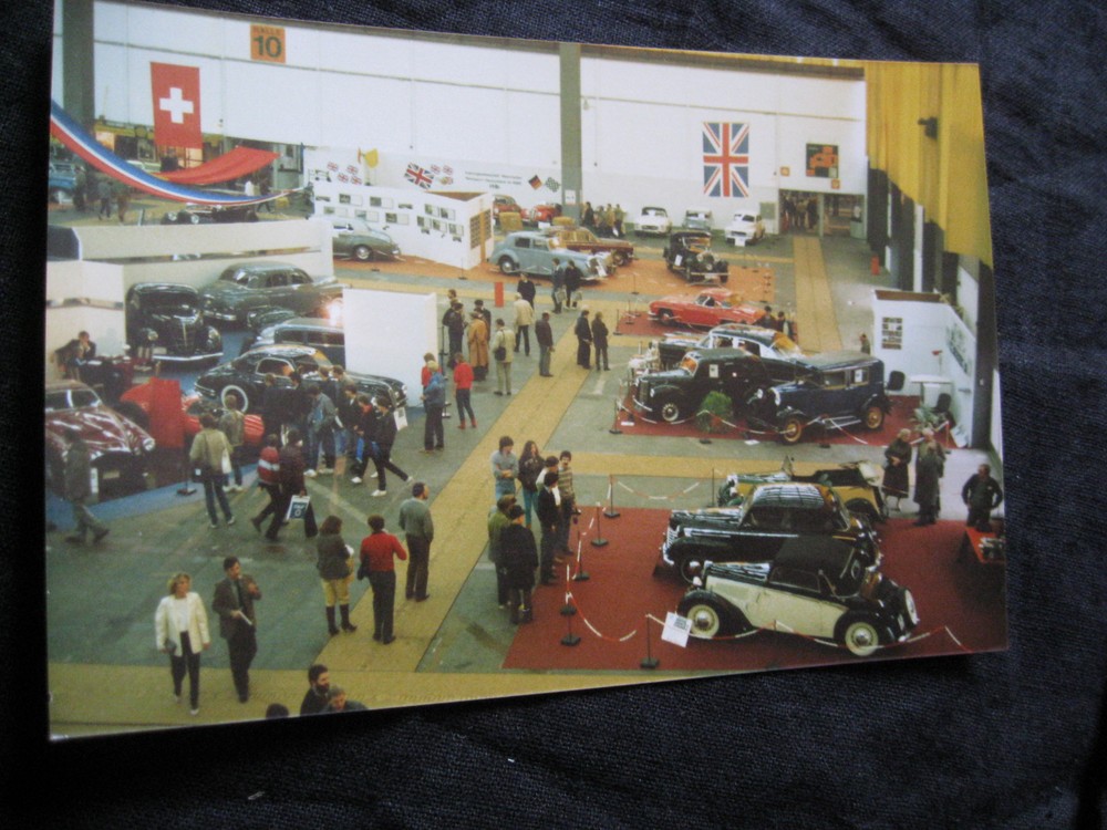 Photo Motor Show Essen 1983 Overview 7.5 x 11 cm
