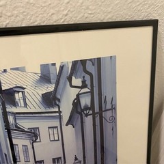 Ola Ericson Signed Photo Print Scandinavian Art Alley in Gama Stan Stockholm