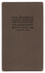 Photography Carl Rübartsch, Halberstadt, Breitweg 15, portrait sweet toddler