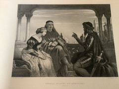 William Shakespeare Steel Engravings 1873? 25 Prints Knight Imperial Edition