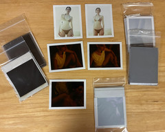 1999 S Vega Model Photo Lot Contact Sheets Polaroids Daniel Kim MIKCO Fashion