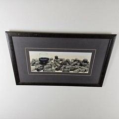 ART – Original Signed Richard Gallup Photograph 21.5×13.25 Framed – Wine & Cork