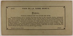 Syria Damas Portal Roman c1858 Photo Francis Frith Stereo Vintage Album