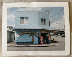 Mark Kushimi Waiola Shave Ice Honolulu Hawaii Signed Limited Edition Print 49/75