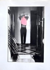 The Pink Shirt 15 5/8 x 12 Photograph-C. 1980s-Mark Bugzester