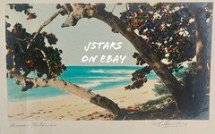 1910s 1920s NASSAU, BAHAMAS, W.R. SAUNDERS HAND TINTED PHOTOGRAPH SIGNED