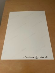 Renée Jacobs Signed and Numbered 1/22 Still Photo Print 8 1/2” by 11.”