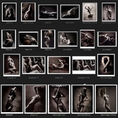 Art Nude «Ayumi&Eve#6» 4×6 Sig Mik & Num 1/25 3D Shine Woman Glamour 3D Model