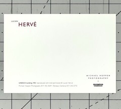 Lucien Hervé (1910-2007) Photo Print Card UNESCO Building 1951