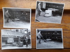 Old Photos Transport Trolley Technology Limburg, Company Industry Frankfurt 1960s