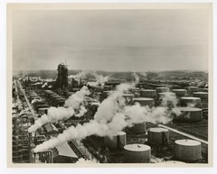 Original Russell Lee Photo Oil Refinery Baytown Texas