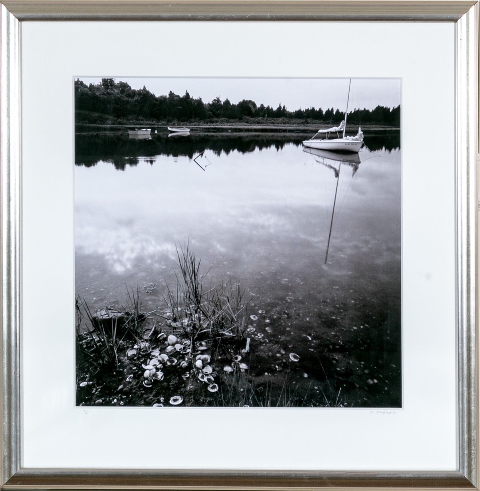 John Stefanik “Late Evening Meditation with Shells, Accabonac Harbor” 1/10Signed