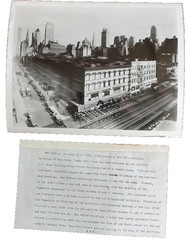 Vintage W. Roege Photo NYC Sixth Ave Elevated Train Tracks 51st Street 1931