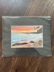 FINE ART PHOTOGRAPHY Kauai Hawaii KERRY ODA Signed NEW 10×8” Sunset Sunrise