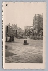 Hamburg – Ruin Karstadt Barmbek – War Destruction – Old Photo 1940s