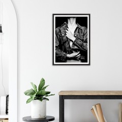 Jean Jacket B&W art photograph