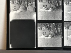 NEWLY FOUND! Hendrickson PHOTO Contact Sheet Proof & Negatives VICTORIAN COUPLES