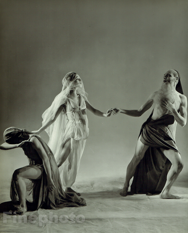 1936 NEW YORK CITY BALLET ORPHEUS & EURYDICE ~ 13×10 Photo By GEORGE PLATT LYNES