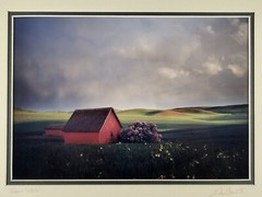 ART – Original Signed John Clement 35mm Photograph 16×13 Framed Modern Landscape