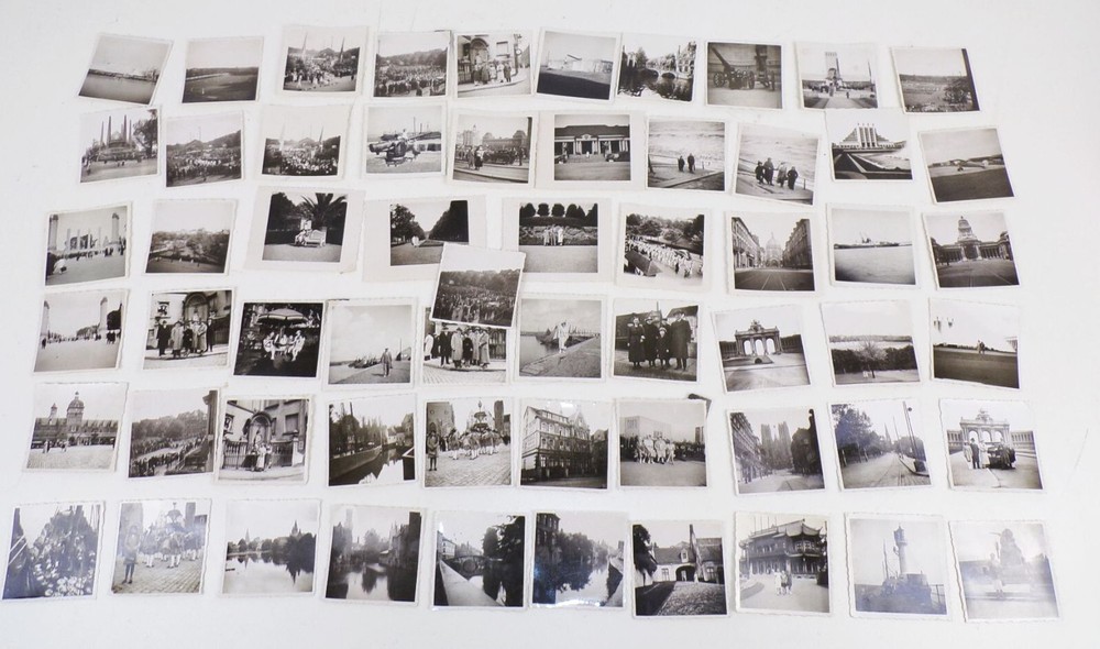 Photo Bundle Belgium International Exhibition 1930s 1940s